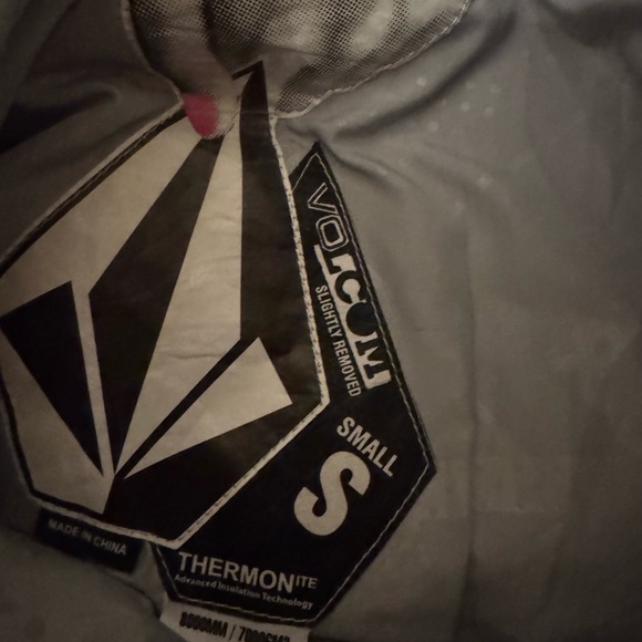 Volcom Gray ski pants size S with Logo in like new condition,high quality - Picture 4 of 11